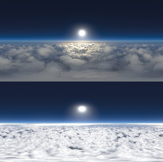 DOSCH HDRI: Above Clouds sample-image